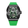 OLTO-8 SHOT Skeleton Automatic Watch Green