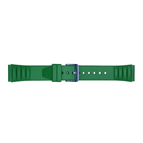 Green Fluoro Rubber Strap