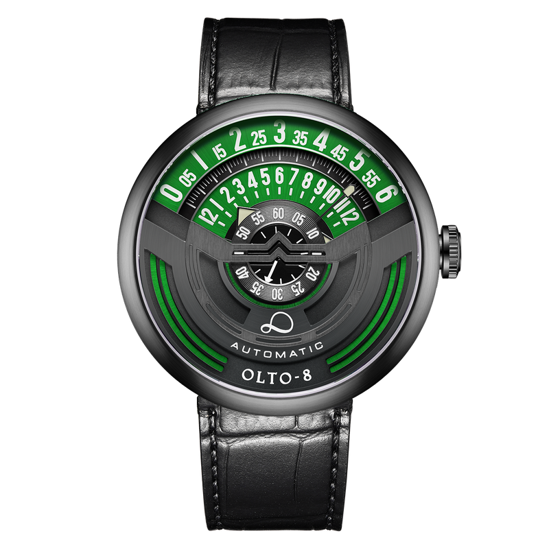 OLTO-8 INFINITY-I RPM-Style Automatic Watch Green