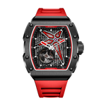 OLTO-8 REEF Skeleton Automatic Watch Red