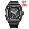 OLTO-8 REEF Skeleton Automatic Watch Black