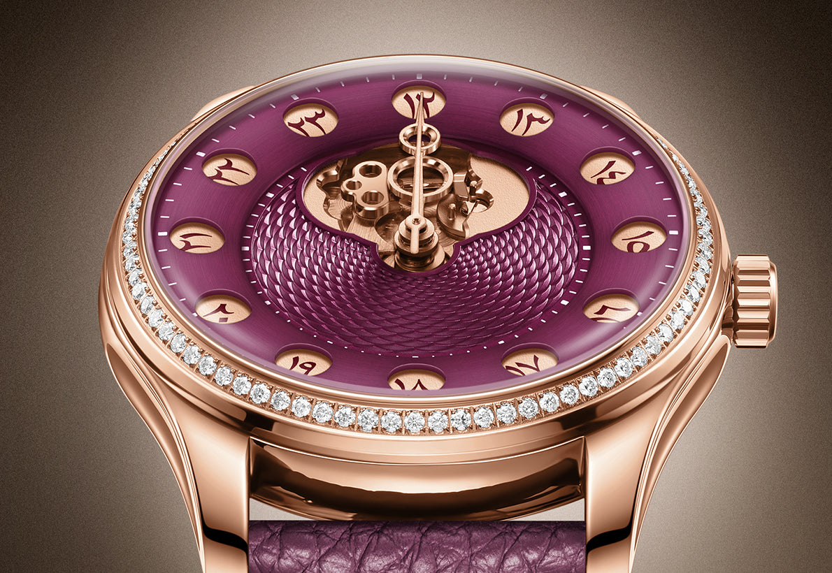 Chrono Gate Jewel Edition Imperial Burgundy fume dial