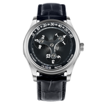 OLTO-8 ROTO Wandering Hour Automatic Watch Midnight Black