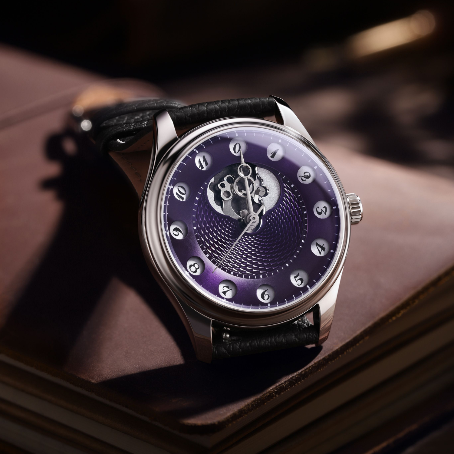 OLTO-8 Chrono Gate Mystic Purple - Designer Mechanical Watch