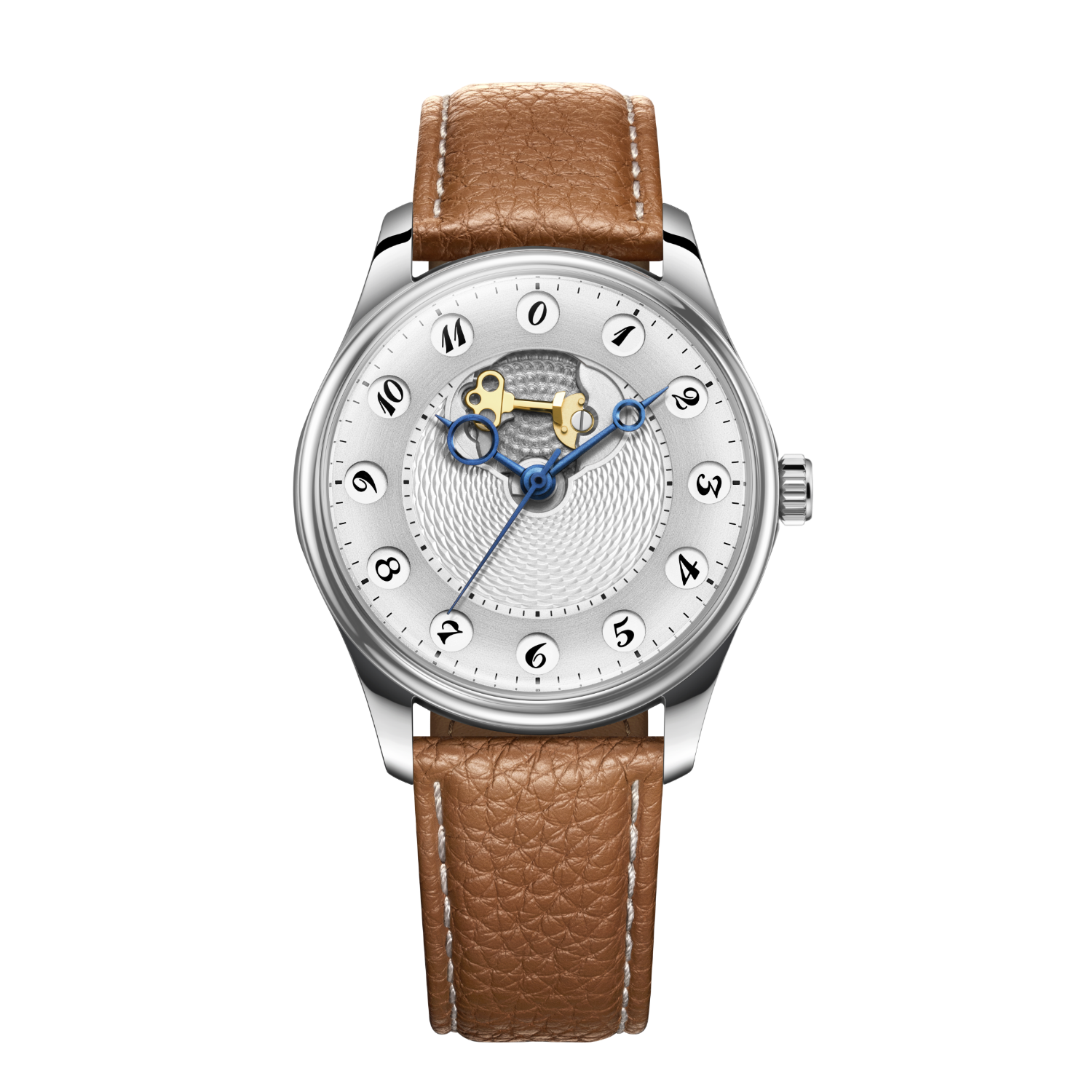 OLTO-8 Chrono Gate Stellar Silver - Elegant Mechanical Watch