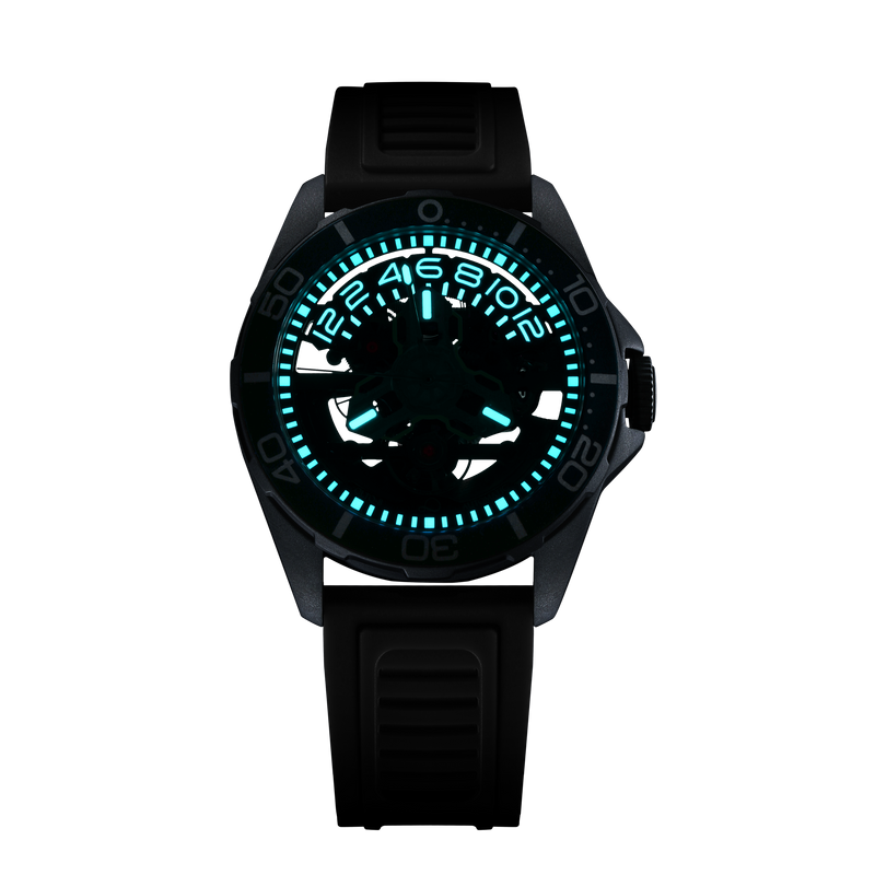 OLTO-8 TIDE X Diving Automatic Neon Green