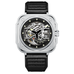 OLTO-8 IRON EX Silver Mechanical Watch for Man