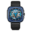 OLTO-8 IRON EX Blue Mechanical Watch for Man
