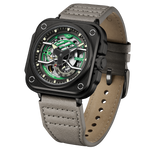 OLTO-8 IRON EX Green Mechanical Watch for Man
