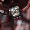 OLTO-8 EXPLORE-X Skeleton Automatic Watch Black