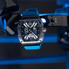 OLTO-8 EXPLORE-X Skeleton Automatic Watch Blue